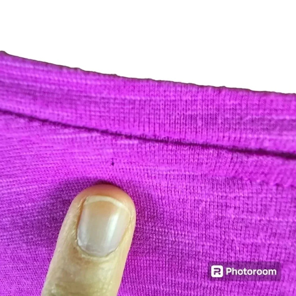 Columbia long sleeve hot pink top with lace detail size XL - Picture 5 of 9